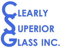 Clearly Superior Glass Logo 200px Trans Bg Blue